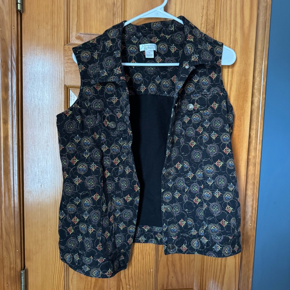 Christopher & Banks Multicolor Patterned Top
